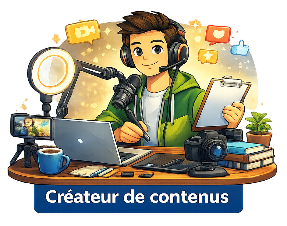 Créateur de contenus
